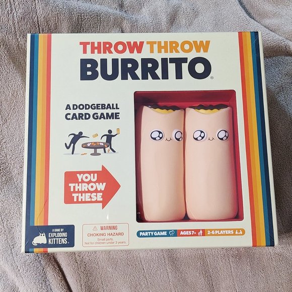 NEW Exploding Kittens Throw Throw Burrito party card game - Picture 1 of 3